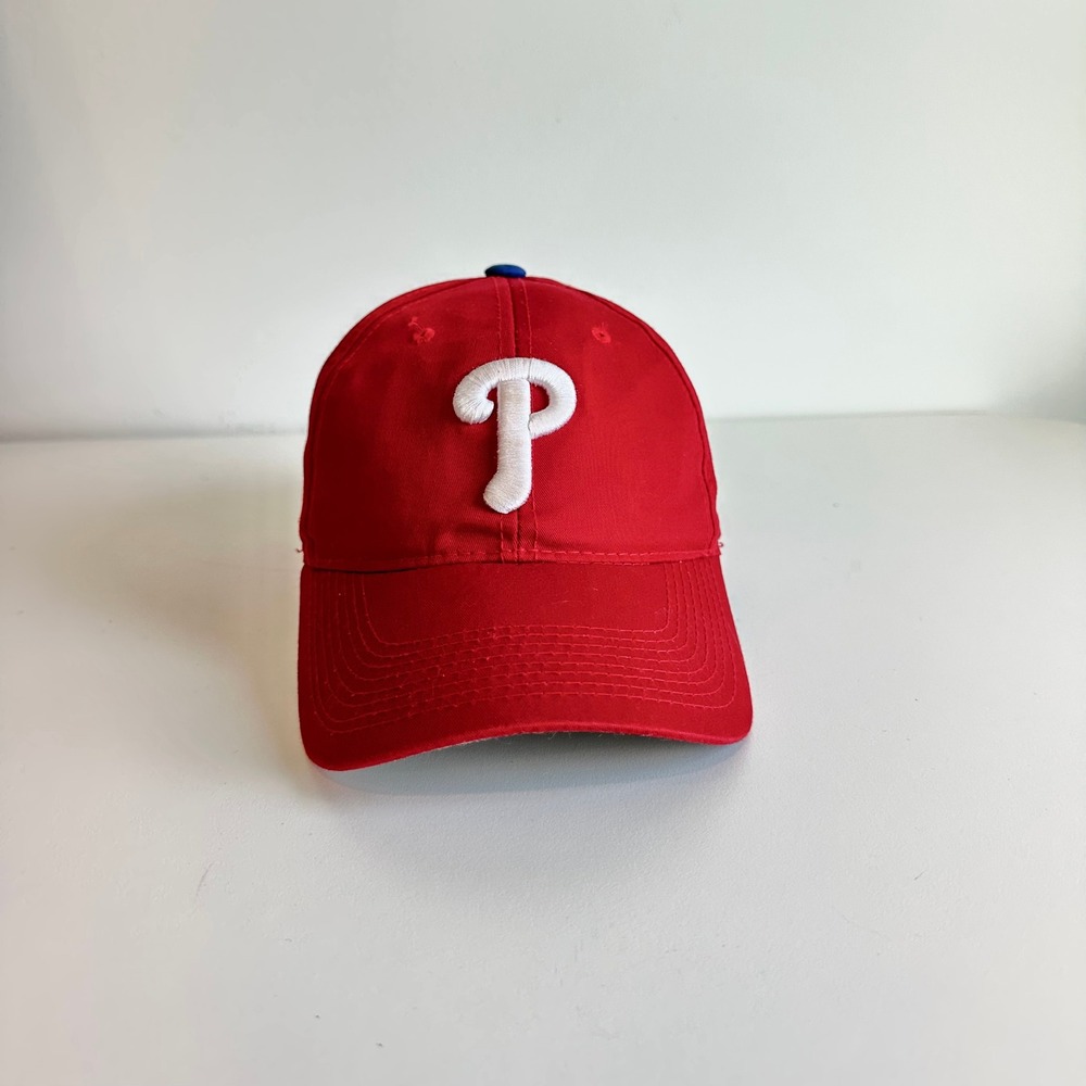 Philadelphia Phillies Youth Hat Red MLB Baseball Cap OC Sports Adjustable Strap